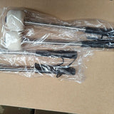 2 Pcs Bass Steel Drum Mallets,Wool Felt Drum Sticks with Stainless Steel Handle,Anti-slip Wool Drum Mallets for Drums Snare Drums