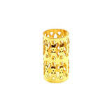 100pcs  Braiding , Silver Gold Hair Coil Meal Cuffs Tubes DIY Braid Rings for Girl Women Hair Braiding In Australia - Darrahopens