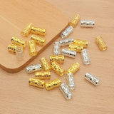 100pcs  Braiding , Silver Gold Hair Coil Meal Cuffs Tubes DIY Braid Rings for Girl Women Hair Braiding In Australia - Darrahopens
