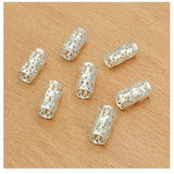 100pcs  Braiding , Silver Gold Hair Coil Meal Cuffs Tubes DIY Braid Rings for Girl Women Hair Braiding