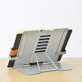 Desk Book Stand Document Holder Heavy Duty Metal Reading Stand for Book Magazine Menu Music Score Speech Draft