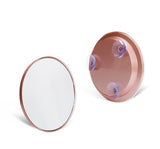 With Suction Cups Stick On With 10X Magnification Portable Travel Makeup 5.9Inch Travel With Suction Cups Magnification Portable