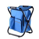 Backpack Chair Foleable Camping Fishing Stool with Cooler Insulated Bags Multifunction Hunting Backpack Chair Stool for Outdoor In Australia - Darrahopens