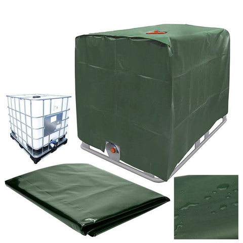Gallon Water Tank Protection Cover,Outdoor Garden Water Tank Cover ,Material 1000L Heavy Duty Waterproof Sunscreen (Green) In Australia - Darrahopens