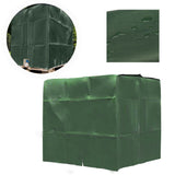 Gallon Water Tank Protection Cover,Outdoor Garden Water Tank Cover ,Material 1000L Heavy Duty Waterproof Sunscreen (Green)
