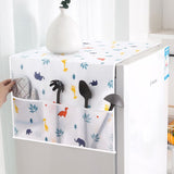 Refrigerator Fridge Cover Multifunctional Protector with Storage Bags for Home Decor
Cover Washing Machine Waterproof Cover