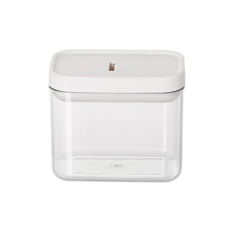 Food Storage Kitchen Storage Sealed Canned Grain Storage Box Transparent Plastic Dry Goods Food Snack (Size : 500ML+800ML)