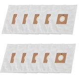 10 Pack Micro Filtration Vacuum Bags Made To Fite Bagged Canister Vacuum Cleaner,Specialized Dust Compatible (Pack Of 10)