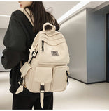 Aesthetic Backpack Cute Backpack for School College Backpack Large Capacity Bookbags for Girls Women Students Casual Travel