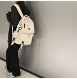 Aesthetic Backpack Cute Backpack for School College Backpack Large Capacity Bookbags for Girls Women Students Casual Travel