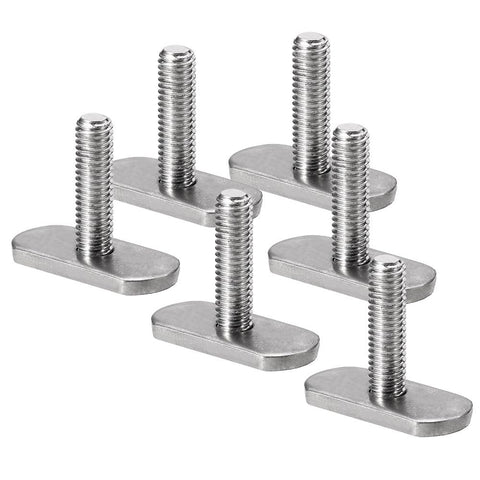 T Bolts for Kayak Track/Rail, Kayak Track Mount Accessories Screws 1 Inch Long, Kayak Hardware T-Slot Bolts 6 Pack In Australia - Darrahopens