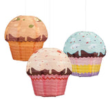 Cupcake Party Decoration Cupcake Paper Lanterns Donut Hanging Lanterns Ice Cream Party Decoration Donut Dessert Candy(3 Pieces) In Australia - Darrahopens