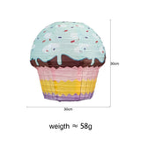 Cupcake Party Decoration Cupcake Paper Lanterns Donut Hanging Lanterns Ice Cream Party Decoration Donut Dessert Candy(3 Pieces)