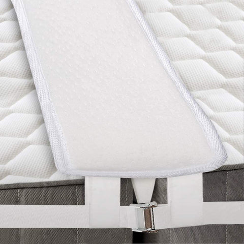 Thicken Memory Bed Gap Filler Adjustable Bed Bridge Mattress Connector with Strap for Bed,Storage Bag Included,for Guests Stayover
