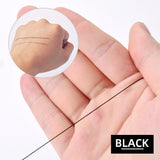 2pcs Pre Inked Microblading String Professional Eyebrow Ruler Thread Eyebrow Drawing Auxiliary Tool for Women Ladies Beginner