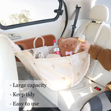 Cute Collapsible Oxford Car Back Seat Hanging Organizer Multifunction Waterproof Portable Backpack for Traveling & Picnic In Australia - Darrahopens