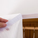 Short Curtains for Kitchen, Privacy Closet Curtain Dust-Proof Under Sink Curtains for Small Kitchen Storage Room