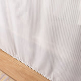Short Curtains for Kitchen, Privacy Closet Curtain Dust-Proof Under Sink Curtains for Small Kitchen Storage Room