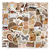 60 Pcs Vintage Stickers, Waterproof Scrapbook Aesthetic Sticker, Daily Planner, Water Bottles, Handbook Junk Diary Stickers In Australia - Darrahopens