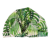 Cute Fashionable Waterproof Bathing Hat with Bowknot: Elastic Women's Sleep Shower Cap in Patterned Lightweight Design for Home