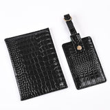 Leather ID Badge Card Holder Wallet with Card Slots,Blocking Pocket Lanyard Strap for Offices ID, School ID, Driver Licence（2pcs）
