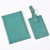 Leather ID Badge Card Holder Wallet with Card Slots,Blocking Pocket Lanyard Strap for Offices ID, School ID, Driver Licence（2pcs）