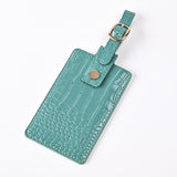 Leather ID Badge Card Holder Wallet with Card Slots,Blocking Pocket Lanyard Strap for Offices ID, School ID, Driver Licence（2pcs）