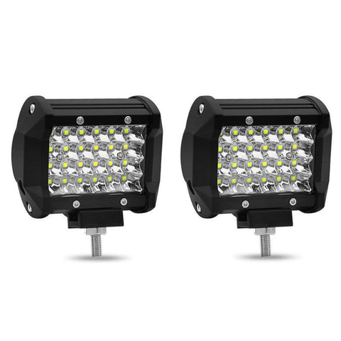 LED Pod Lights 4x4, Off Road Driving Lights for Truck SUV Boat with Waterproof Housing With Mounting Brackets (Set of 2) In Australia - Darrahopens