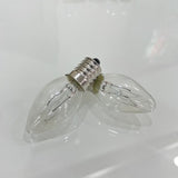 2pcs/Pack Small Screw Candle Bulbs watt Clear Edison Screw in Bulb Warm White Wholesale
Special Screw Base Clear Bulb