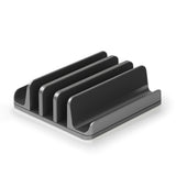 Multiple Laptop Holder Vertical – Adjustable Laptop Vertical Stand Holds 5 Devices, Fits All Laptops Tablets and Mobiles. In Australia - Darrahopens