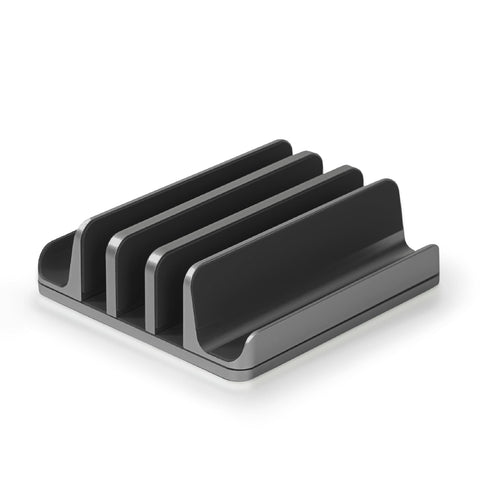 Multiple Laptop Holder Vertical – Adjustable Laptop Vertical Stand Holds 5 Devices, Fits All Laptops Tablets and Mobiles. In Australia - Darrahopens