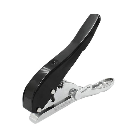 Metal Hole Punch Heavy Duty Single Hole Puncher, Portable Paper Punch for Id Cards PVC Cards Plastic Cardboard In Australia - Darrahopens