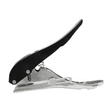 Metal Hole Punch Heavy Duty Single Hole Puncher, Portable Paper Punch for Id Cards PVC Cards Plastic Cardboard