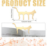 Metal Music Book Clips Sheet Music Page Holder Clips for Sheet Music Stands, Cute Cat Shaped Metal Music Bookmark for Piano In Australia - Darrahopens