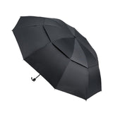 UV Protection Compact Golf Umbrella,Extra Large Oversize Double Canopy Vented Umbrella Windproof Waterproof for Men and Women