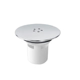 Shower Drain Cover, Shower Waste Trap Cover Plug Hole Cover Shower Trap Cover Replacement, 115mm Chrome Finished Top Cover