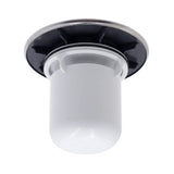 Shower Drain Cover, Shower Waste Trap Cover Plug Hole Cover Shower Trap Cover Replacement, 115mm Chrome Finished Top Cover