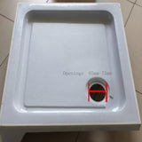 Shower Drain Cover, Shower Waste Trap Cover Plug Hole Cover Shower Trap Cover Replacement, 115mm Chrome Finished Top Cover