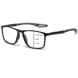 Photochromic Progressive Multifocus Reading Glasses Blue Light Blocking Multifocal Readers Spring Hinge Sunglasses