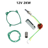 12V Air Diesel Parking Heater Part Kit Glow Plug Fit for Heater D2 D4 D4S 252069011300 & Removal Fitting Tool