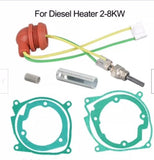 12V Air Diesel Parking Heater Part Kit Glow Plug Fit for Heater D2 D4 D4S 252069011300 & Removal Fitting Tool