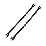 2Pcs Genuine Leather Bag Handles 38cm Purse Straps with Clasp Cowhide Leather Replacement Straps for Handbag Replacement