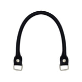 2Pcs Genuine Leather Bag Handles 38cm Purse Straps with Clasp Cowhide Leather Replacement Straps for Handbag Replacement
