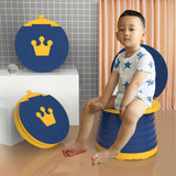 Travel Potty for Toddlers, Portable Potty for Toddlers Foldable Kids Training Toilet Seat for Boys Girls Baby Carry Potty Children