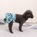 Washable Female Dog Diapers, Durable Pet Skirt for Dog Dress, Reusable Pet Diapers and Puppies Dogs Heat Panties for Girl Dogs