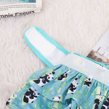 Washable Female Dog Diapers, Durable Pet Skirt for Dog Dress, Reusable Pet Diapers and Puppies Dogs Heat Panties for Girl Dogs