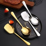4pcs Male Spoon Male Shovel Flatware Coffee Spoons Soup Spoons Coffee Scoop Portion Control Serving Spoons Kitchen Scoop In Australia - Darrahopens