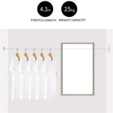Retractable Clothes Line,No Punching Wall Mounted Heavy Duty Retractable Clothesline Laundry Line Can Hanging Clothes