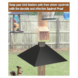 Metal Squirrel Baffle for Post, Squirrel Proof Baffles for Bird Feeder Poles, Outdoor Squirrel Guard for In Australia - Darrahopens
