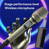 SKM9000 Wireless Microphone Professional UHF Frequency Adjustable Ultimate Sound Clarity for Show Teaching Wedding B In Australia - Darrahopens